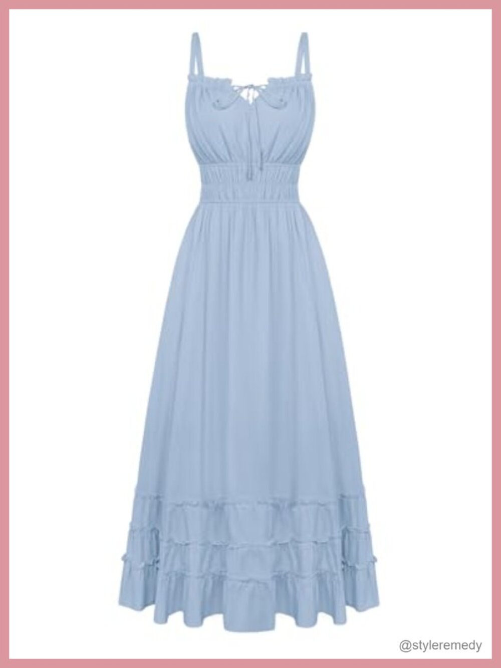 Women's Boho Flowy Viscose Maxi Dress A-Line Sleeveless Sundress Pockets